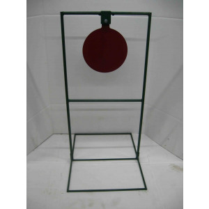 12" Circle Gong Tall Boy Target Stands & Reset Targets