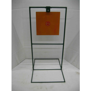 15" Square Steel Shooting Target - Rifle Target Stands