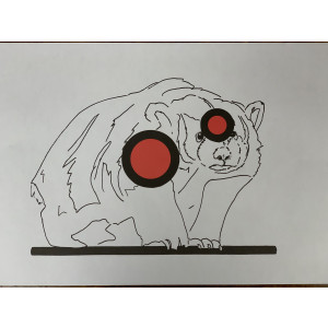 Badger Paper Target - 10 Pack